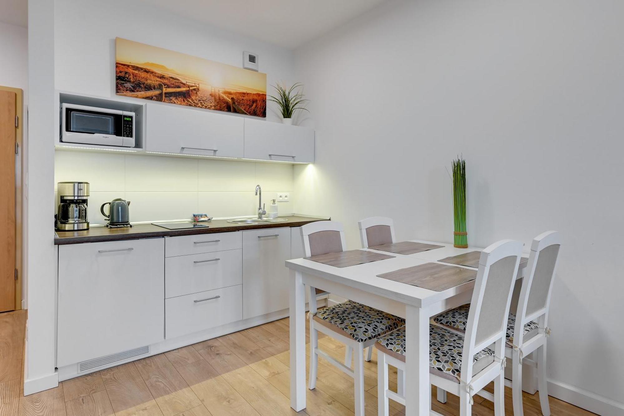 Apartament Nadmorskie Spektrum & Parking Gdansk Exterior photo